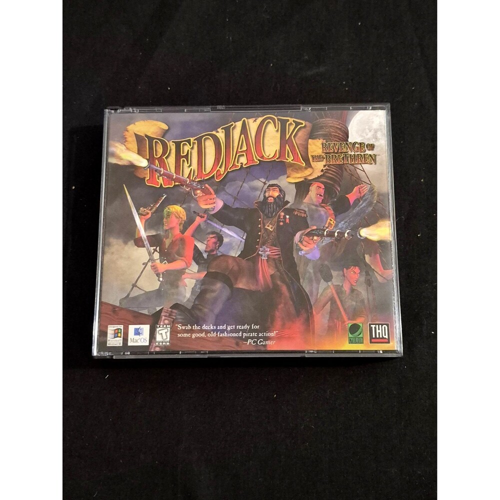 RedJack: Revenge Of The Brethren (PC, 1998, THQ) For Windows/Mac